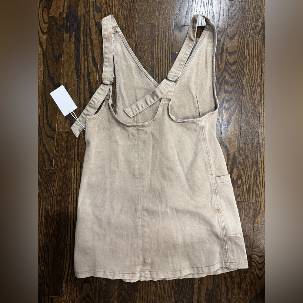 Zenana Overall Dress - Picture 4 of 4